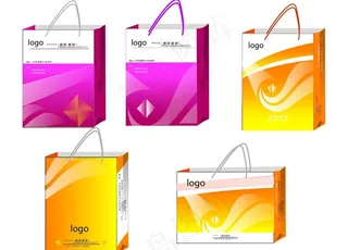 商务手提袋（内有展开图）图片