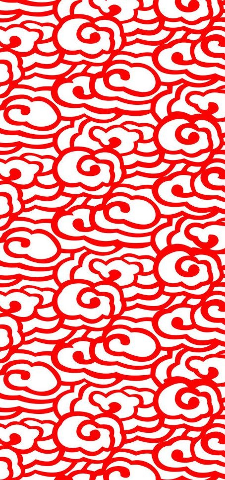 祥云图案cdr矢量模版下载