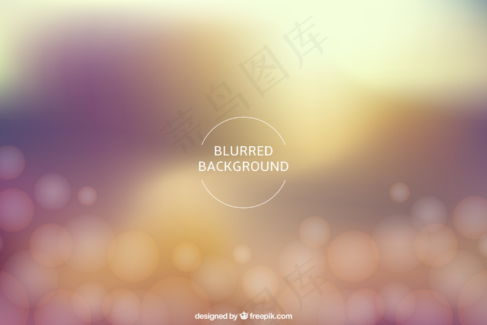 黄色背景矢量图