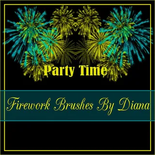 绚丽烟花笔刷高光焰火笔刷爆炸笔刷下...