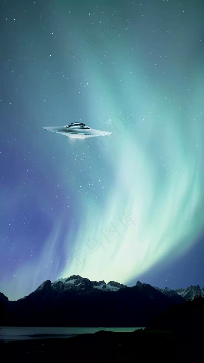 极光高清摄影图片