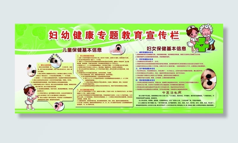 妇幼健康专题教育宣传栏图片