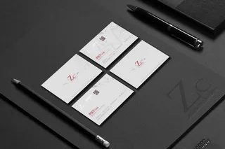 商务 简约 名片 模板