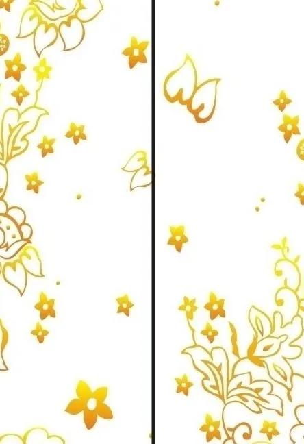 移门花纹cdr矢量模版下载