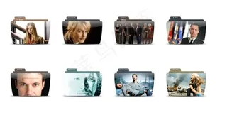 影视明星文件夹图标