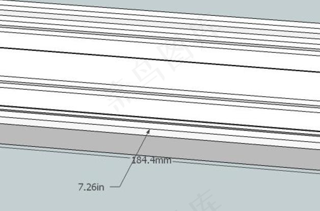 望远镜的燕尾导轨。ioptron ...