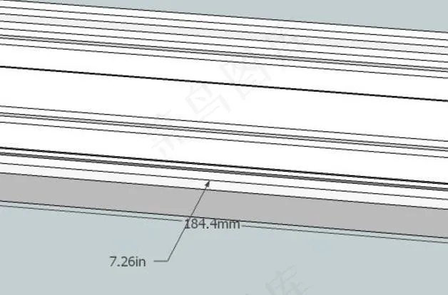 望远镜的燕尾导轨。ioptron ...