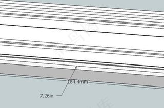 望远镜的燕尾导轨。ioptron ...