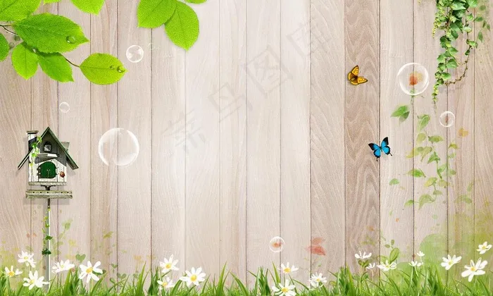 清新自然图片(3500X2300(DPI:300))psd模版下载