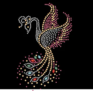 烫钻烫图设计烫钻矢量图