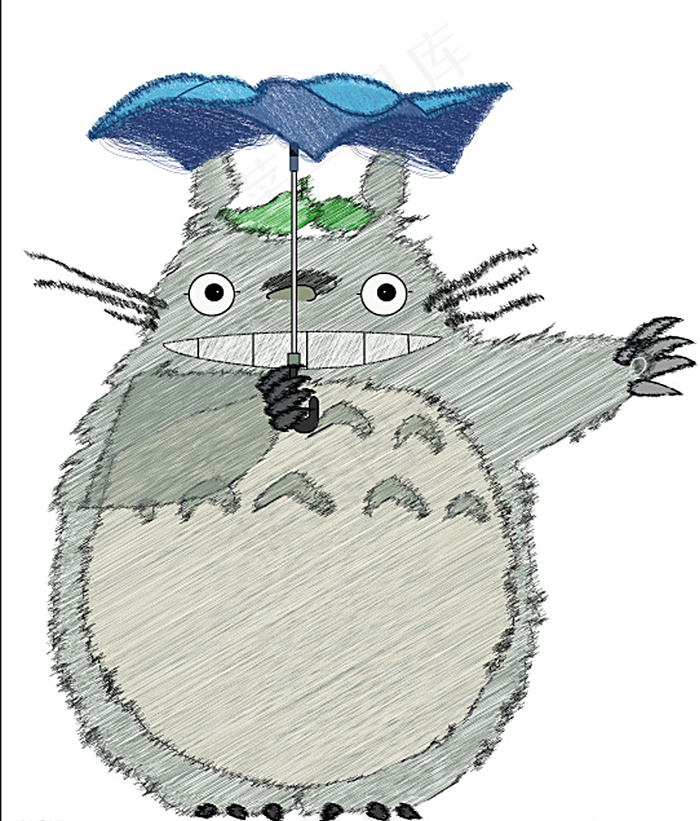 龙猫 宫崎骏图片