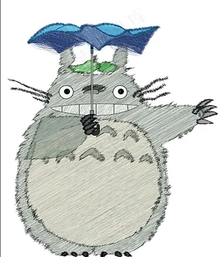 龙猫 宫崎骏图片