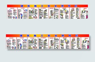 建筑施工安全告知牌图片