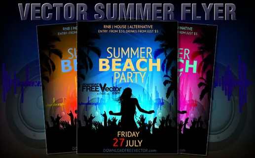 矢量演唱会门票