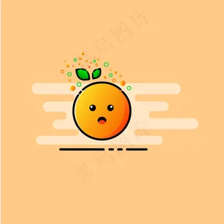 MBE橘子水果图标