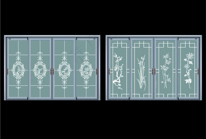 梅兰竹菊图片