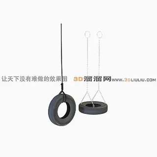 3D秋千模型 3D秋千模型