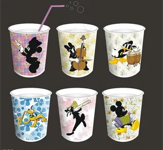 纸杯－漂亮的卡通图图片