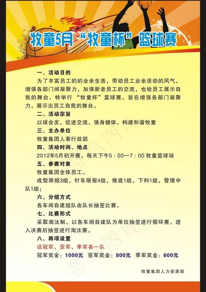 篮球海报图片cdr矢量模版下载