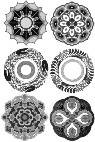 矢量中国传统纹样素材