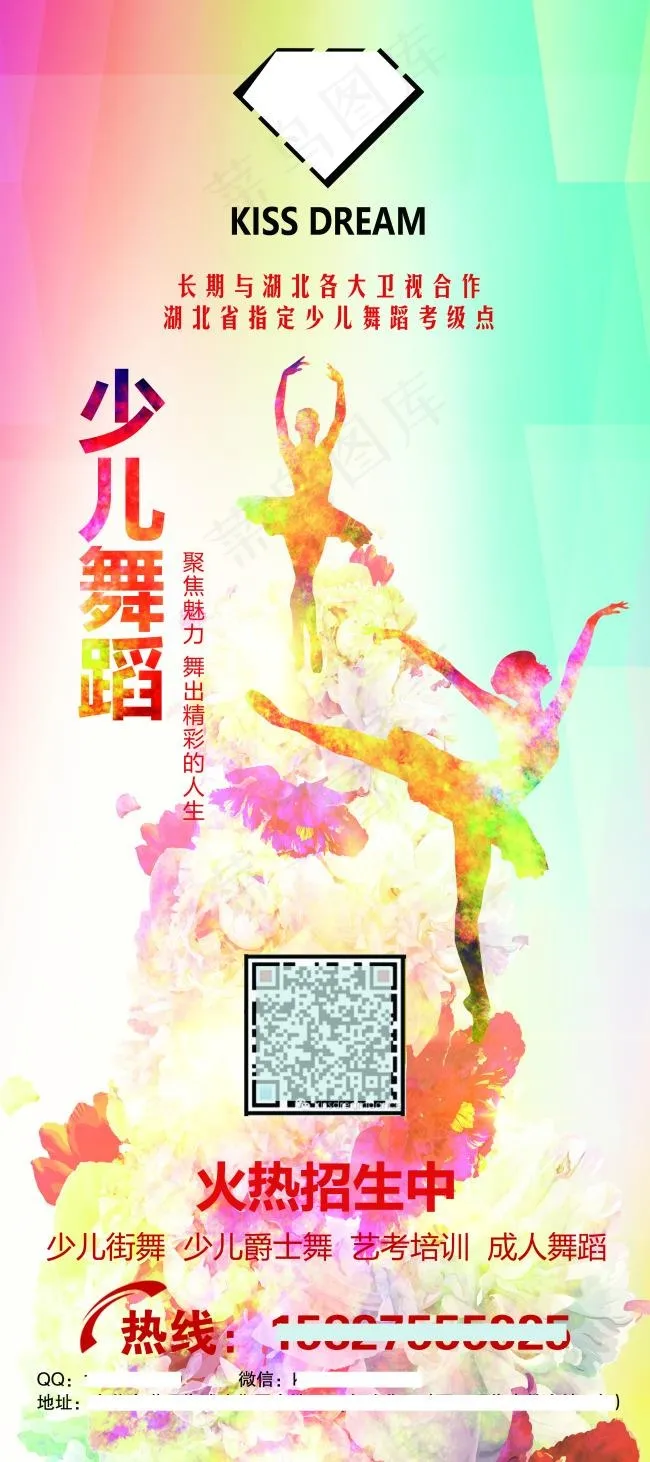 少儿舞蹈培训班招生(2268X5102(DPI:72))psd模版下载