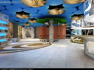 华丽大厅模型免