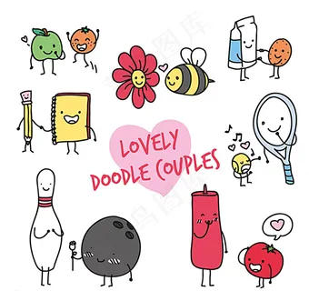 可爱情人节伴侣图片 可爱情人节伴侣图片