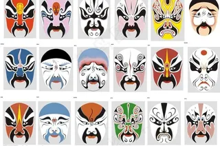 脸谱(颖考叔 魏绛 李刚 廉颇 英...