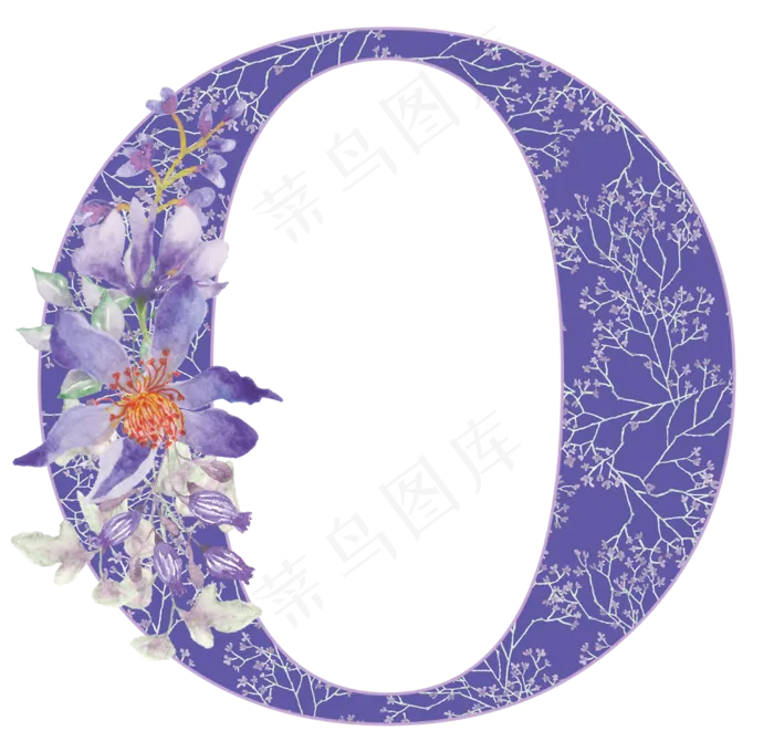 字母o