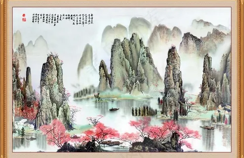 山水画图片 山水画图片