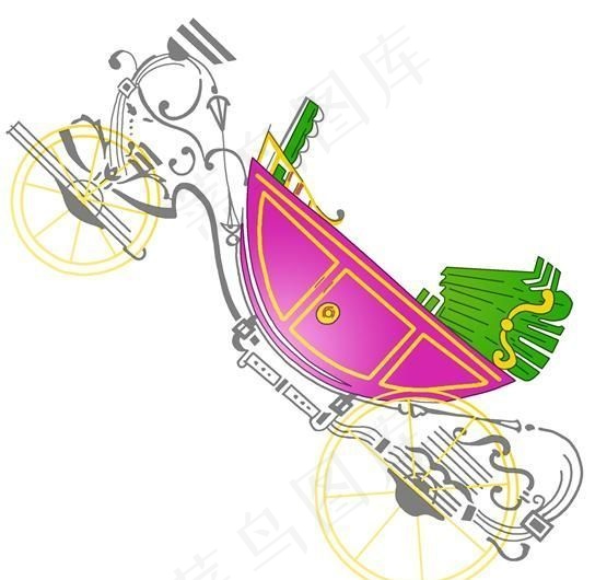 彩绘物品 分层素材 PSD_005...