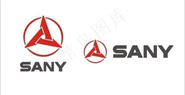 三一重工logocdr矢量模版下载