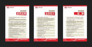 企业简洁制度展板设计模板cdr素材...