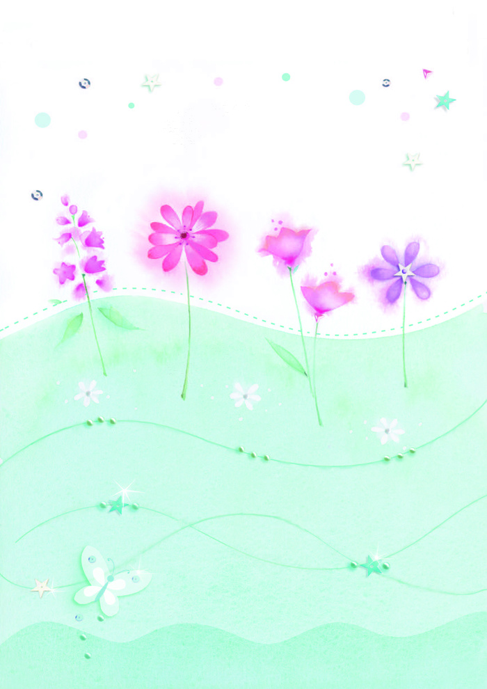 手绘插画 笔记本封面 卡片 册子