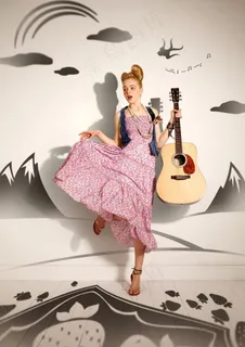 菲妮尔女装宣传海报图片