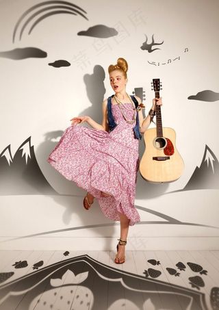 菲妮尔女装宣传海报图片