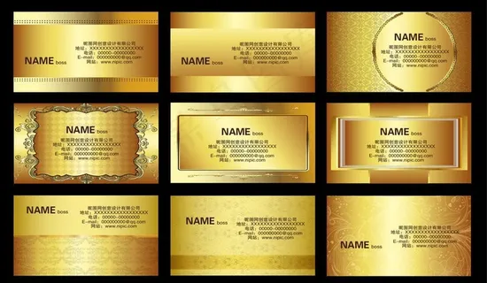 名片设计图片