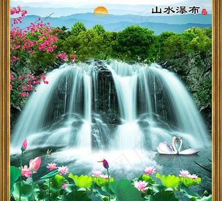 山水画 山水风景图片