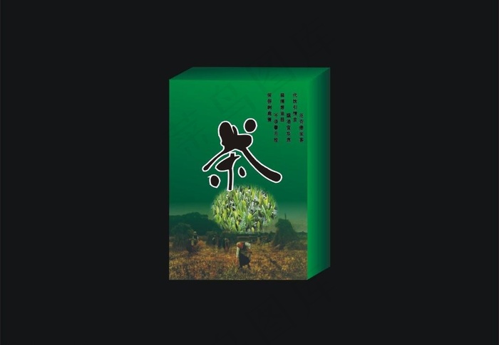 茶叶包装设计 (效果图)图片cdr矢量模版下载