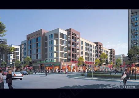 精品街外立面图片