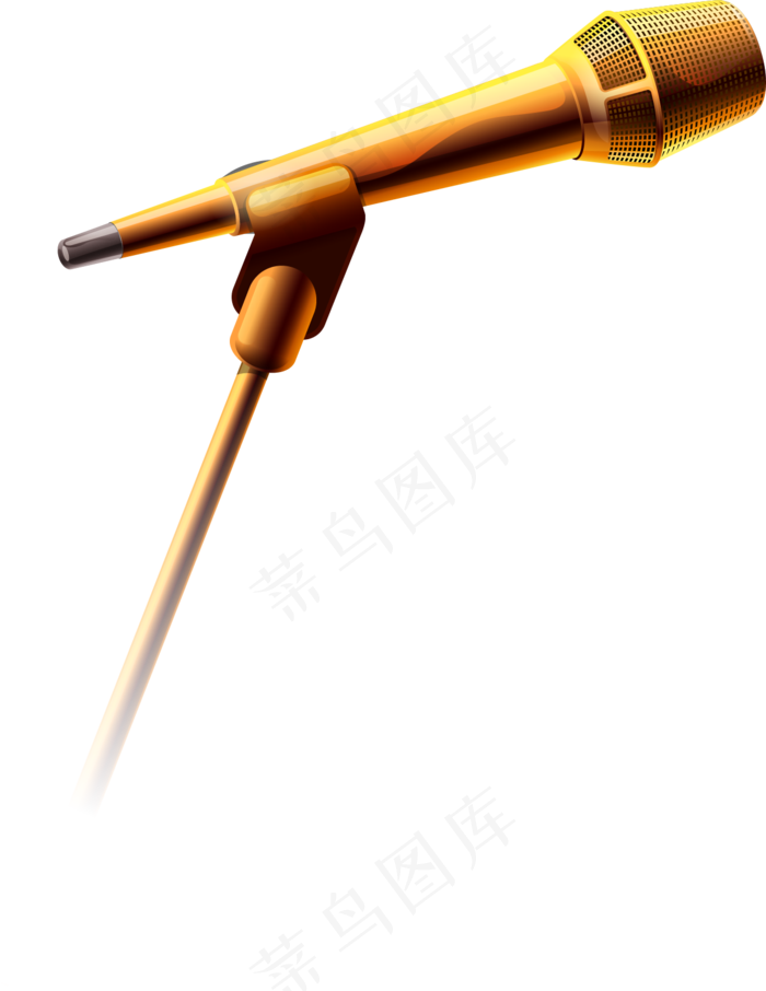 麦克风麦霸话筒麦克风免扣素材