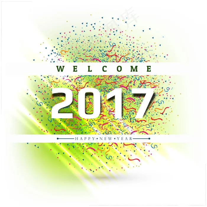 绿色背景矢量图