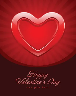 情人节心形背景矢量M的情人节，祝大...