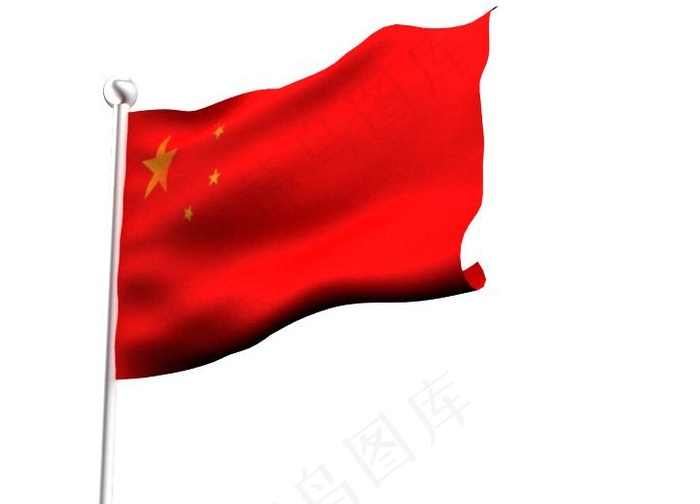 飘动国旗动画序列图片