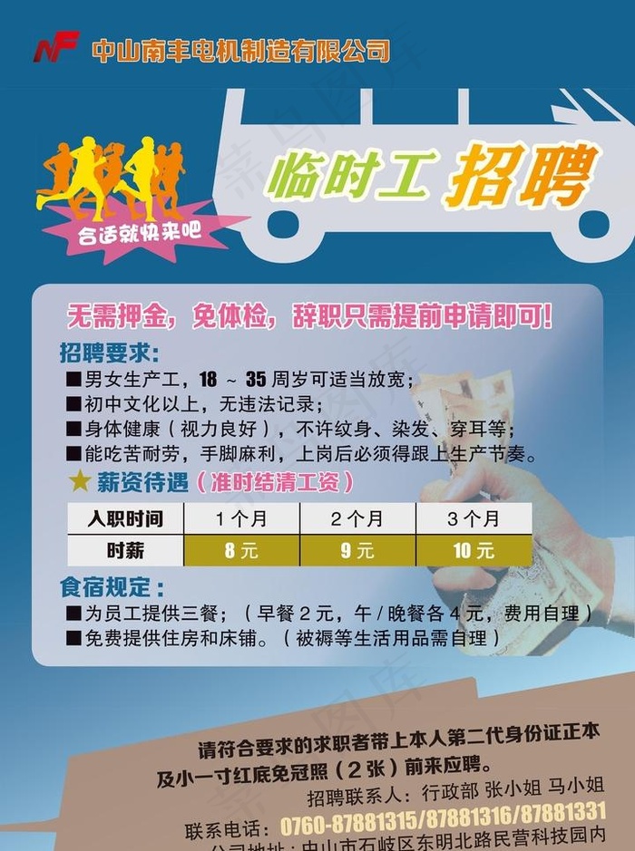 2014招聘临时工eps,ai矢量模版下载