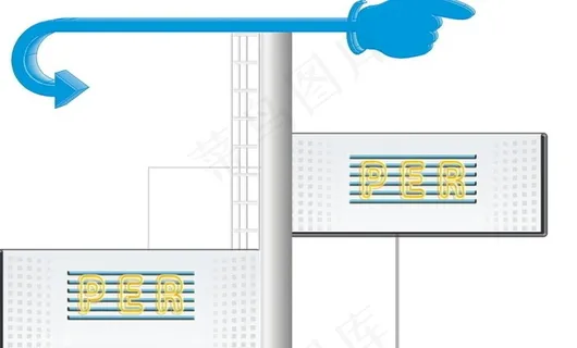 户外广告示意图图片