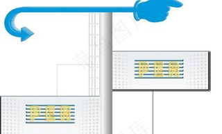 户外广告示意图图片