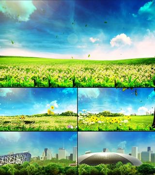 春天视频LED大屏幕动态视频