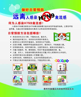 H7N9 禽流感展板
