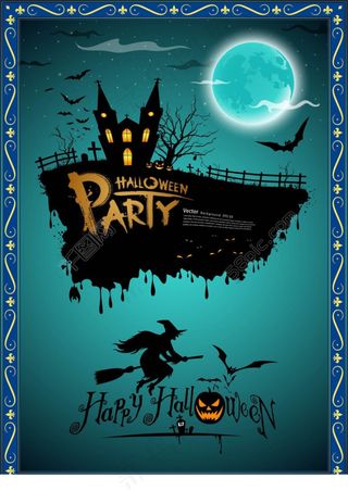 万圣节宣传海报